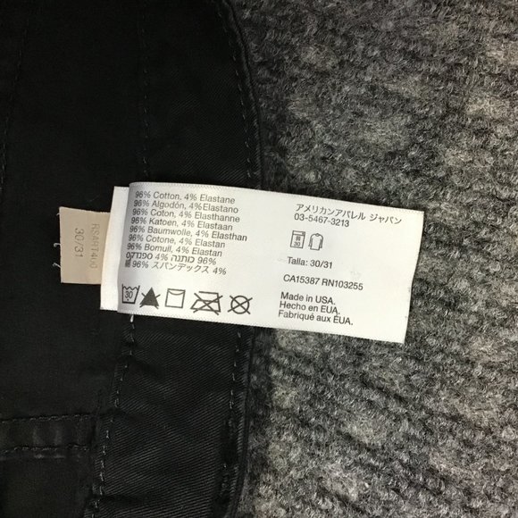 American Apparel Skinny Jeans W/Zippered Ankles - Picture 6 of 6